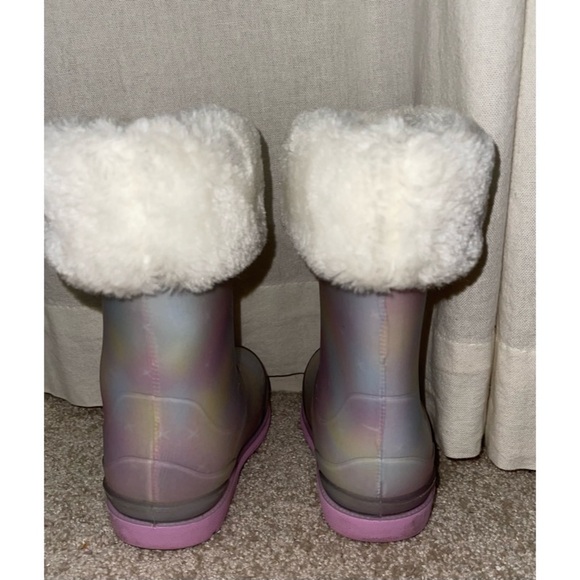 🌸✨Stride Rite 360 Toddler Rainbow Gecko Rain Boot with Cozy Removable Lining - Picture 8 of 14